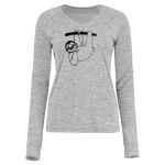 Women's Electrify CoolCore® Long Sleeve V-Neck T-Shirt Thumbnail