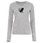 Women's Electrify CoolCore® Long Sleeve V-Neck T-Shirt Thumbnail