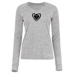 Women's Electrify CoolCore® Long Sleeve V-Neck T-Shirt Thumbnail