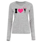 Women's Electrify CoolCore® Long Sleeve V-Neck T-Shirt Thumbnail