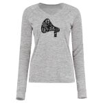 Women's Electrify CoolCore® Long Sleeve V-Neck T-Shirt Thumbnail