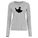 Women's Electrify CoolCore® Long Sleeve V-Neck T-Shirt Thumbnail