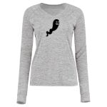 Women's Electrify CoolCore® Long Sleeve V-Neck T-Shirt Thumbnail