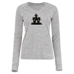 Women's Electrify CoolCore® Long Sleeve V-Neck T-Shirt Thumbnail