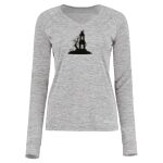 Women's Electrify CoolCore® Long Sleeve V-Neck T-Shirt Thumbnail