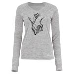 Women's Electrify CoolCore® Long Sleeve V-Neck T-Shirt Thumbnail