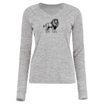 Women's Electrify CoolCore® Long Sleeve V-Neck T-Shirt Thumbnail