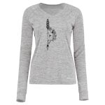 Women's Electrify CoolCore® Long Sleeve V-Neck T-Shirt Thumbnail