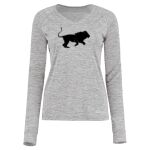 Women's Electrify CoolCore® Long Sleeve V-Neck T-Shirt Thumbnail