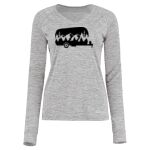 Women's Electrify CoolCore® Long Sleeve V-Neck T-Shirt Thumbnail