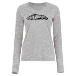 Women's Electrify CoolCore® Long Sleeve V-Neck T-Shirt Thumbnail