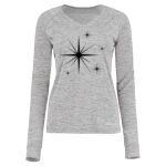 Women's Electrify CoolCore® Long Sleeve V-Neck T-Shirt Thumbnail