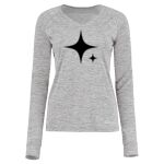 Women's Electrify CoolCore® Long Sleeve V-Neck T-Shirt Thumbnail