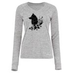 Women's Electrify CoolCore® Long Sleeve V-Neck T-Shirt Thumbnail