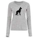 Women's Electrify CoolCore® Long Sleeve V-Neck T-Shirt Thumbnail