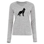 Women's Electrify CoolCore® Long Sleeve V-Neck T-Shirt Thumbnail