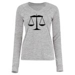 Women's Electrify CoolCore® Long Sleeve V-Neck T-Shirt Thumbnail