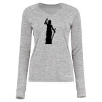 Women's Electrify CoolCore® Long Sleeve V-Neck T-Shirt Thumbnail