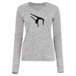 Women's Electrify CoolCore® Long Sleeve V-Neck T-Shirt Thumbnail