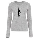 Women's Electrify CoolCore® Long Sleeve V-Neck T-Shirt Thumbnail