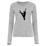 Women's Electrify CoolCore® Long Sleeve V-Neck T-Shirt Thumbnail