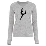 Women's Electrify CoolCore® Long Sleeve V-Neck T-Shirt Thumbnail