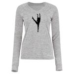 Women's Electrify CoolCore® Long Sleeve V-Neck T-Shirt Thumbnail