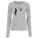 Women's Electrify CoolCore® Long Sleeve V-Neck T-Shirt Thumbnail