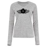 Women's Electrify CoolCore® Long Sleeve V-Neck T-Shirt Thumbnail