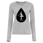 Women's Electrify CoolCore® Long Sleeve V-Neck T-Shirt Thumbnail