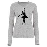 Women's Electrify CoolCore® Long Sleeve V-Neck T-Shirt Thumbnail