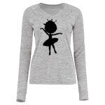 Women's Electrify CoolCore® Long Sleeve V-Neck T-Shirt Thumbnail