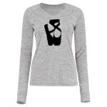 Women's Electrify CoolCore® Long Sleeve V-Neck T-Shirt Thumbnail