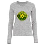 Women's Electrify CoolCore® Long Sleeve V-Neck T-Shirt Thumbnail