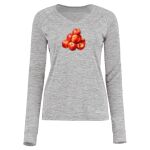 Women's Electrify CoolCore® Long Sleeve V-Neck T-Shirt Thumbnail