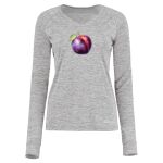 Women's Electrify CoolCore® Long Sleeve V-Neck T-Shirt Thumbnail