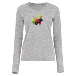 Women's Electrify CoolCore® Long Sleeve V-Neck T-Shirt Thumbnail