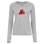 Women's Electrify CoolCore® Long Sleeve V-Neck T-Shirt Thumbnail