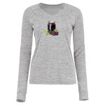 Women's Electrify CoolCore® Long Sleeve V-Neck T-Shirt Thumbnail