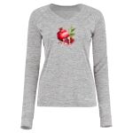 Women's Electrify CoolCore® Long Sleeve V-Neck T-Shirt Thumbnail