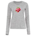 Women's Electrify CoolCore® Long Sleeve V-Neck T-Shirt Thumbnail