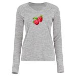 Women's Electrify CoolCore® Long Sleeve V-Neck T-Shirt Thumbnail