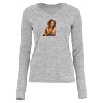 Women's Electrify CoolCore® Long Sleeve V-Neck T-Shirt Thumbnail