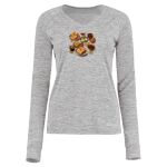 Women's Electrify CoolCore® Long Sleeve V-Neck T-Shirt Thumbnail