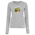 Women's Electrify CoolCore® Long Sleeve V-Neck T-Shirt Thumbnail