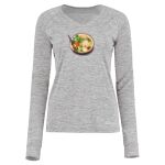 Women's Electrify CoolCore® Long Sleeve V-Neck T-Shirt Thumbnail