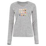 Women's Electrify CoolCore® Long Sleeve V-Neck T-Shirt Thumbnail