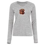 Women's Electrify CoolCore® Long Sleeve V-Neck T-Shirt Thumbnail