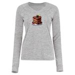 Women's Electrify CoolCore® Long Sleeve V-Neck T-Shirt Thumbnail