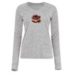 Women's Electrify CoolCore® Long Sleeve V-Neck T-Shirt Thumbnail